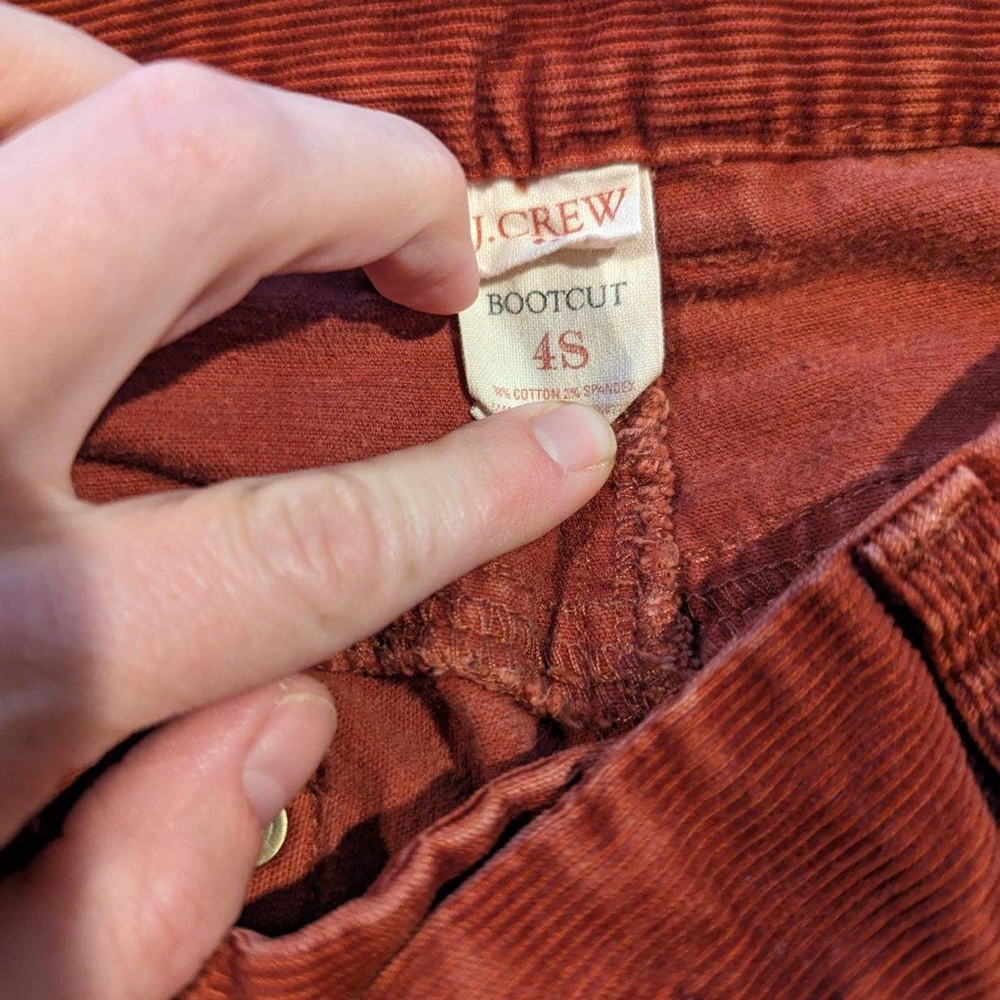 Women’s jcrew corduroys size 4s